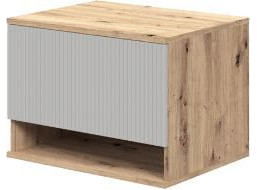 Koupelnová závěsná skříňka pod umyvadlo AVIOLA 60 cm - dub artisan/kašmír