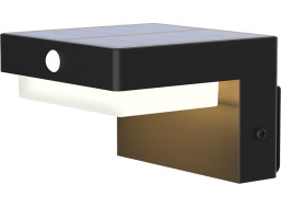 Solight LED solární nástěnné osvětlení Palermo, 5W, 400lm, 3000K