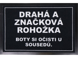 Drahá a značková rohožka 40x60 cm - na ven i na doma