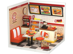 RoboTime Miniatura domečku Restaurace Mňam, mňam burger