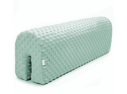 Chránič na dětskou postel MINKY 100 cm - pastelově zelený