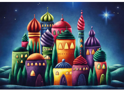 YAZZ Puzzle Betlémská hvězda 1000 dílků