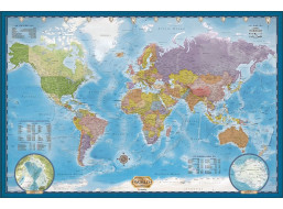 EUROGRAPHICS Puzzle Mapa světa 5000 dílků