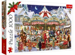TREFL Puzzle Vánoční kolotoč 1000 dílků
