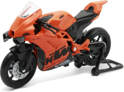 Welly Motocykl KTM RC 8C 1:18 oranžový