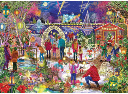 GIBSONS Puzzle Limitovaná vánoční edice: Kouzelné Vánoce 1000 dílků