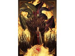 CLEMENTONI Puzzle Rod draka: Rhaenyra Targaryen 1000 dílků