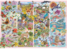 GIBSONS Puzzle Zvědavá zvířátka 1000 dílků