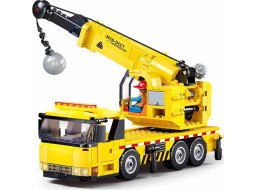 Sluban Town M38-B1195 Autojeřáb s demoliční koulí