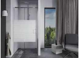 Sprchové dveře MAXMAX MEXEN APIA 130 cm - STRIPE, 845-130-000-01-20