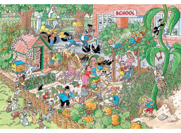 JUMBO Puzzle JvH Junior 18: Školní zahrada 360 dílků