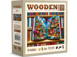 WOODEN CITY Dřevěné puzzle Čárovné pohádky 1010 dílků