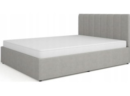 Postel MOSSA MO12 s úložným prostorem - 200x160 cm - šedá