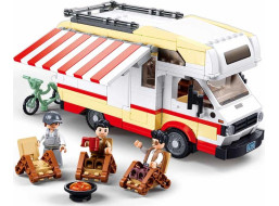 Sluban Model Bricks M38-B1193 Obytný vůz TS-3 v měřítku 1:35