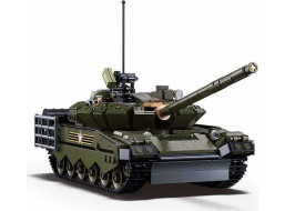 Sluban Model Bricks M38-B1178 Hlavní bitevní tank T-80 2 v 1 v měřítku 1:35