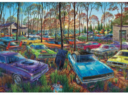 ART PUZZLE Puzzle Autovrakoviště 1000 dílků