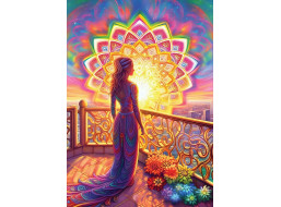ART PUZZLE Puzzle Božský západ slunce 1000 dílků