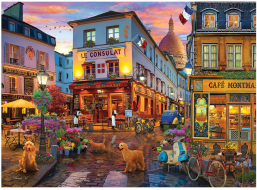 ANATOLIAN Puzzle Kavárna Montmartre 1000 dílků