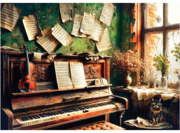 ANATOLIAN Puzzle Piano XL 700 dílků