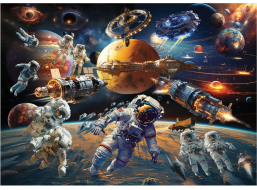 ANATOLIAN Puzzle Vesmírná zácpa XL 700 dílků