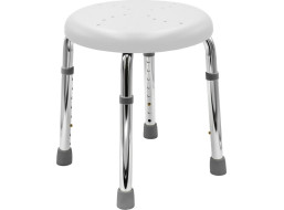 Ridder HANDICAP koupelnová stolička, průměr 45cm, bílá A170101
