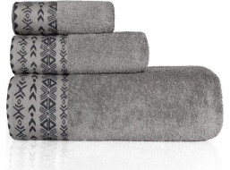 Bavlněný ručník DARIUS - 50x90 cm - 500g/m2 - šedý