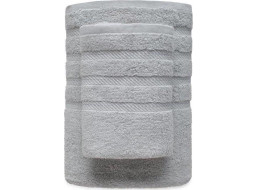 Bavlněný ručník EVA - 50x90 cm - 450g/m2 - světle šedý
