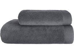 Bavlněný ručník MISTY - 50x100 cm - 450g/m2 - tmavě šedý