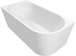 Aqualine TIBERA L rohová stojící vana, 150x75cm, bílá E1047