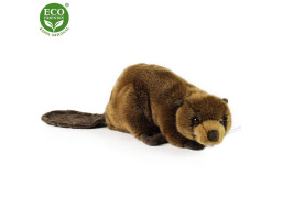 Rappa Plyšový bobr 28 cm ECO-FRIENDLY
