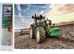 NORIMPEX Diamantové malování Traktor 30x40cm