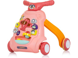CHIPOLINO Chodítko interaktivní Plane Pink