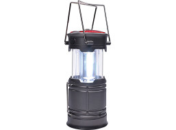 Solight LED nabíjecí kempingové svítidlo s lucernou, 200lm, šedá