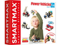 SMARTMAX Magnetická stavebnice Dopravní prostředky 25 dílků