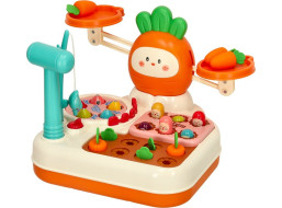 CHIPOLINO Senzorická multifunkční hračka 4v1 Orange