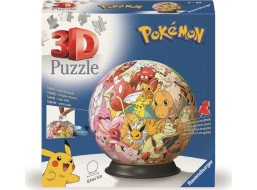 RAVENSBURGER 3D Puzzleball Pokémoni 72 dílků
