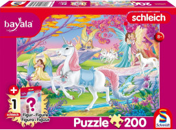 SCHMIDT Puzzle Bayala: Kouzelní elfové 200 dílků + figurka Schleich
