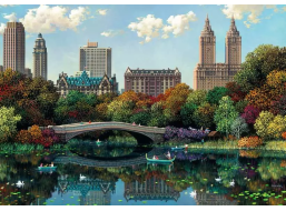 RAVENSBURGER Puzzle Central Park v New Yorku 1000 dílků