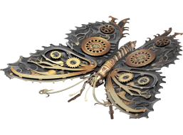 METAL EARTH 3D puzzle Steampunkový motýl