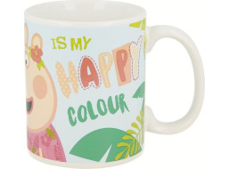 STOR Hrneček keramický 325 ml Prasátko Peppa Flamingo