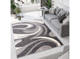 Kusový koberec TAPIS Charm - tmavě šedý