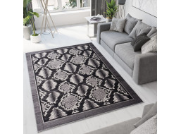 Kusový koberec TAPIS Python - černý
