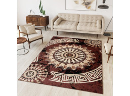 Kusový koberec TAPIS Rosette - hnědý