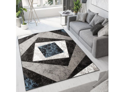 Kusový koberec TAPIS Vertigo - modrý/šedý