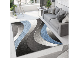 Kusový koberec TAPIS Waves - modrý/šedý
