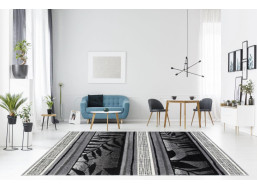 Moderní kusový koberec MATRA šedý H093A