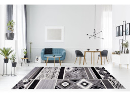 Moderní kusový koberec MATRA šedý H110A
