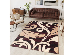 Kusový koberec TAPIS Ornament - hnědý