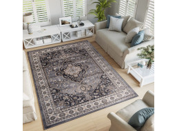 Kusový koberec COLORADO Ornament - šedý