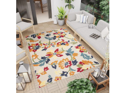 Kusový koberec AVENTURA Bloom - krémový